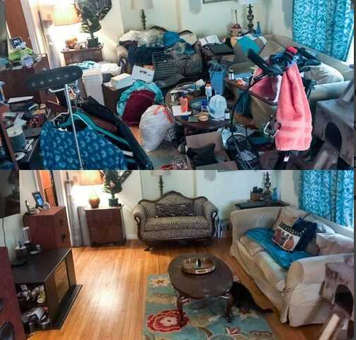 Cleaning work showcase